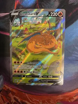 Pokemon TCG Charizard V SWSH260 Sword & Shield Promo Holo English - Image 1