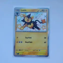 Pokemon TCG - Luxio 136/091 (Shiny Rare) - Paldean Fates - Image 1