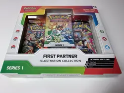 Pokemon TCG First Partner Illustration Collection Series 1 Sealed - Image 1