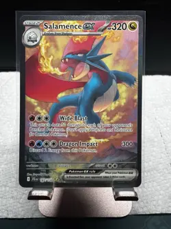 Salamence Ex 187/159 - SIR - SV09: Journey Together - Pokemon MINT - Image 1