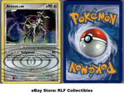 2009 Pokemon, D&P Promos, #DP50 Arceus Lv. 100, Holo Black Star Promo (c) - Image 1