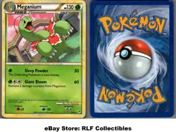 2011 Pokemon, Call of Legends, #27/95 Meganium, Rare - Image 1