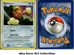 2007 Pokemon, D&P Promos, #DP06 Buneary Lv. 11, Holo Black Star Promo - Image 1