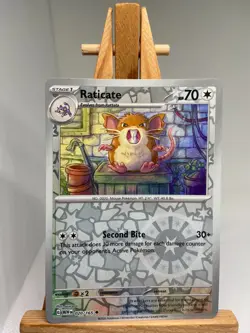 Raticate - Reverse Holo - Scarlet & Violet 151 020/165 - MINT - Pokemon - Image 1