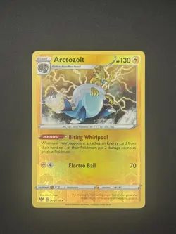 Arctozolt Reverse Foil Pokemon Sword & Shield Darkness Ablaze #066 - Image 4