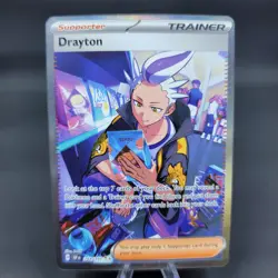 Pokemon TCG Drayton 244/191 SIR Surging Sparks Near Mint Holo - Image 1