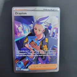 Pokemon TCG Drayton 244/191 SIR Surging Sparks Near Mint Holo - Image 3