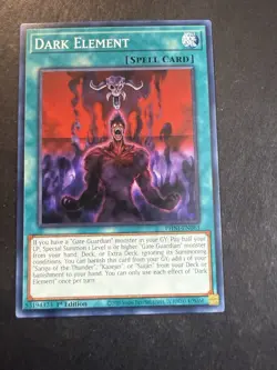 1st Ed Dark Element PHNI-EN063 Yugioh - Image 1