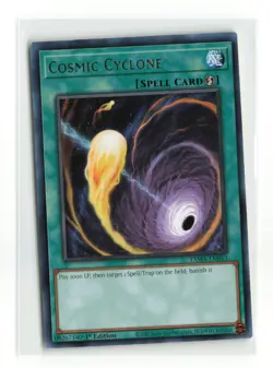 COSMIC CYCLONE TAMA-EN053 1st EDITION YUGIOH TCG NM - Image 1