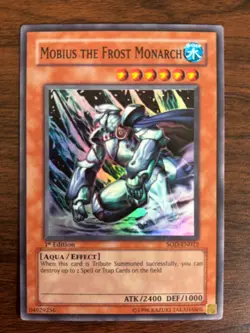 YUGIOH MOBIUS THE FROST MONARCH ULTIMATE RARE 1ST EDITION SOD-EN022 (LP) - Image 1