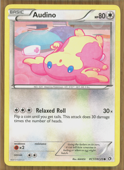 Audino RC17/RC25 ~ Radiant Collection ~ B&W Legendary Treasures ~ Near Mint!! - Image 1
