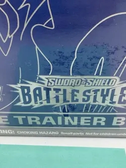 Pokemon Battle Styles ETB Rapid Strike Urshifu Box Blue - Small Hole In Plastic - Image 2