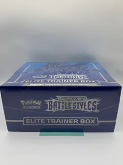 Pokemon Battle Styles ETB Rapid Strike Urshifu Box Blue - Small Hole In Plastic - Image 5