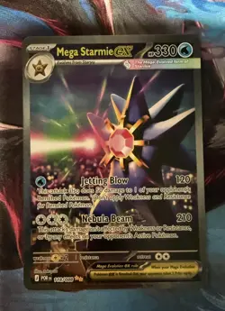 Mega Starmie Ex SIR Perfect Order 118/088 NM Pokemon English PACK FRESH ship tdy - Image 1