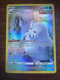 2022 Pokemon SWSH Astral Radiance Abomasnow Trainer Gallery #TG01/TG30 - Image 1