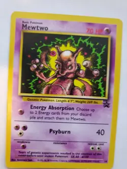 Mewtwo Promo Pokemon Base Jungle Fossil WOTC - Image 4