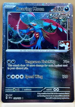 Roaring Moon 109/162 – Temporal Forces Cosmos Holo Prize Pack - NM -2024 Pokemon - Image 1