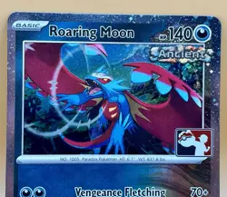 Roaring Moon 109/162 – Temporal Forces Cosmos Holo Prize Pack - NM -2024 Pokemon - Image 2
