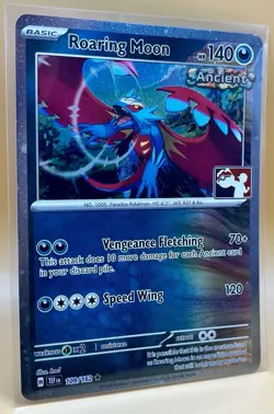 Roaring Moon 109/162 – Temporal Forces Cosmos Holo Prize Pack - NM -2024 Pokemon - Image 5