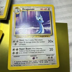Pokemon TCG Dragonair Base Set Unlimited Rare 18 LP , Ditto NM Haunter Nm X3 - Image 3