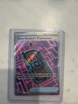 Team Rocket's Transceiver 263/217 Ultra Rare ME: Ascended Heroes Pokemon NM - Image 1