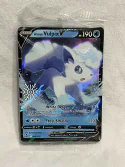 Sealed Alolan Vulpix 033/195 Holiday Calendar Promo – Pokemon TCG – NM - Image 1