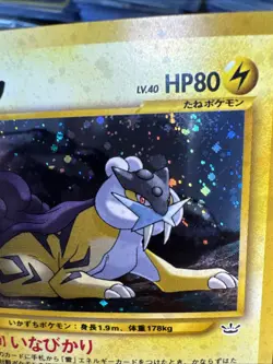 Raikou Awakening Legends Holo (Japanese) Pokemon - Image 2