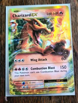 Pokemon Charizard EX 12/108 XY Evolutions Basic 180 HP Holo Rare SEE PHOTOS - Image 1
