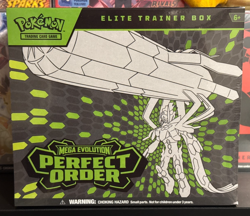 Pokemon TCG: Mega Evolution 3 - Perfect Order - Elite Trainer Box - Sealed - Image 1