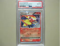 PSA 8 2007 POKEMON DIAMOND & PEARL INFERNAPE LV.X-HOLO #121/130 - Image 1