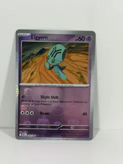 Elgyem 40/086 Master Ball Reverse Holo Sv: Black Bolt Pokemon TCG 2025 NM - Image 1