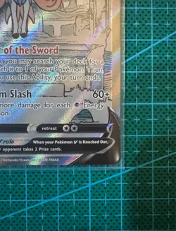 Pokemon TCG Zacian V GG48/GG70 Ultra Rare Crown Zenith Galarian Gallery English - Image 5