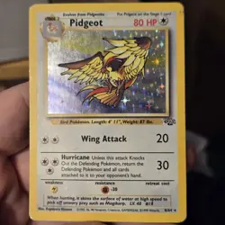 Pokemon TCG Jungle Unlimited #8/64 Pidgeot Holo Rare MP - Image 1