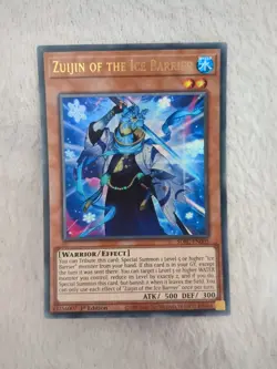 Zuijin of the Ice Barrier Ultra Rare 1st Edition SDFC-EN005 YuGiOh Card - Image 1