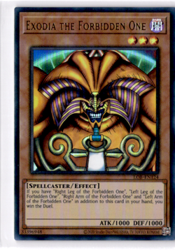 Exodia the Forbidden One Ultra Rare NM/LP - Image 1