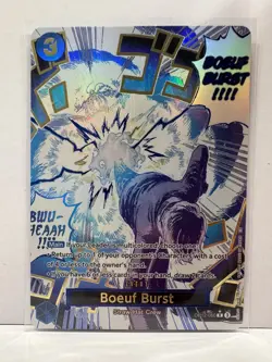 2025 One Piece Legacy of the Master Boeuf Burst Alternate Art #OP12-060 - Image 1