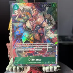 Diamante (Alternate Art) OP04-028 Kingdoms of Intrigue Foil - Image 1