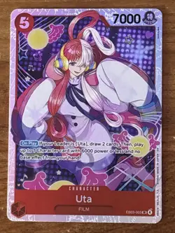 One Piece TCG - Uta ENGLISH EB03-003 HEROINES SR - Image 1