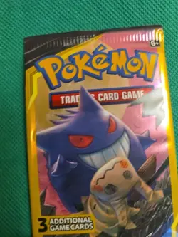 Pokemon TCG Team Up Booster Pack (3 Card Mini Pack) Gengar & Mimikyu Art - Image 1