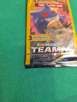 Pokemon TCG Team Up Booster Pack (3 Card Mini Pack) Gengar & Mimikyu Art - Image 3