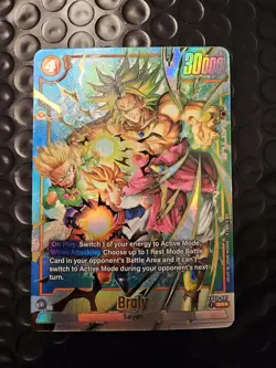Broly Alternate Art (Dragon Ball Super Card Game Fusion World) FB08-087 - Image 1