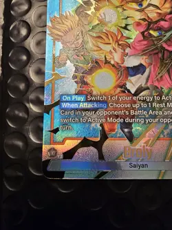 Broly Alternate Art (Dragon Ball Super Card Game Fusion World) FB08-087 - Image 5
