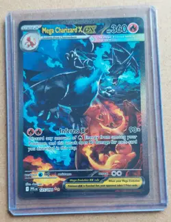 Mega Charizard X ex 125/94 Phantasmal Flames Pokemon Card NM Pack Fresh - Image 1