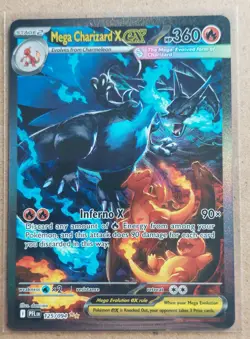 Mega Charizard X ex 125/94 Phantasmal Flames Pokemon Card NM Pack Fresh - Image 2