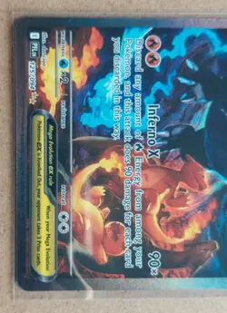 Mega Charizard X ex 125/94 Phantasmal Flames Pokemon Card NM Pack Fresh - Image 3