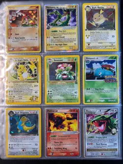 Lot of 270 ALL HOLO Vintage Pokemon Card Binder Collection - Image 4