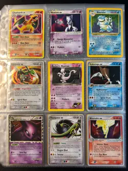 Lot of 270 ALL HOLO Vintage Pokemon Card Binder Collection - Image 5