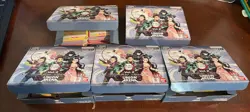 Union Arena Demon Slayer Vol 2 Bulk 5 Boxes Of Non Holo Cards - Image 1