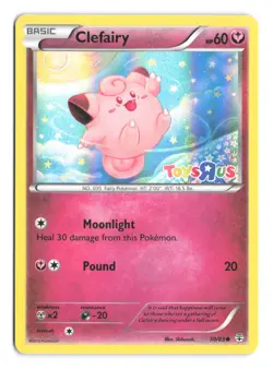Pokemon TCG Clefairy Card 50/83 Toys R US Exclusive Promo XY Generations Holo - Image 1