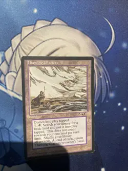 Magic The Gathering Alliances Thawing Glaciers Card - Image 4